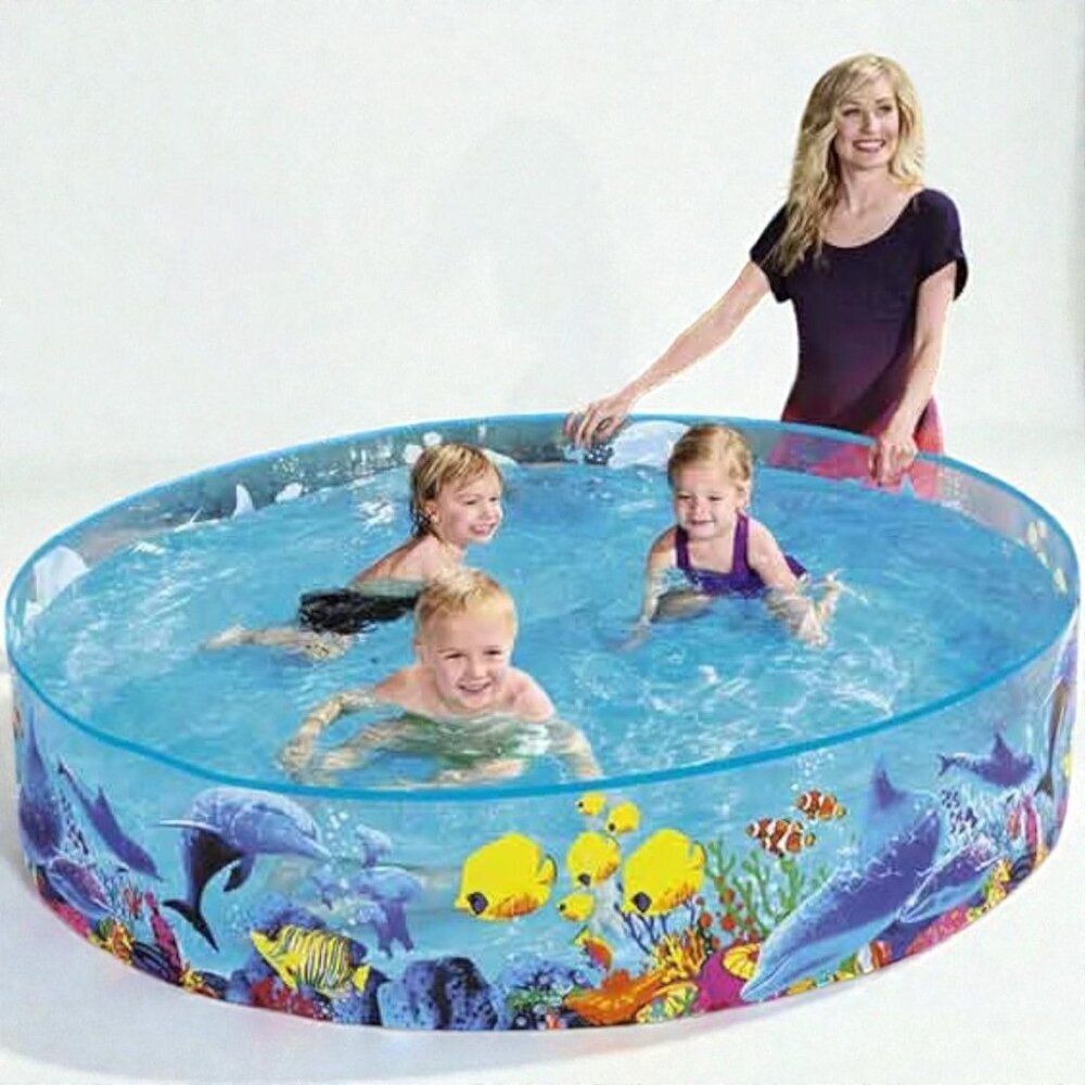 Bestway H2OGO! Kids Inflatable Odyssey Play Pool Ocean Scene Ages 3+ NEW - Picture 4 of 8